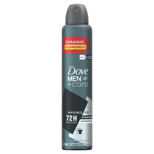 Desodorante Aerossol Dove Men Invisible Dry 200mlL