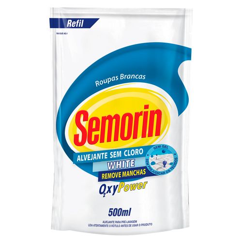 Alvejante sem Cloro White Semorin 500ml