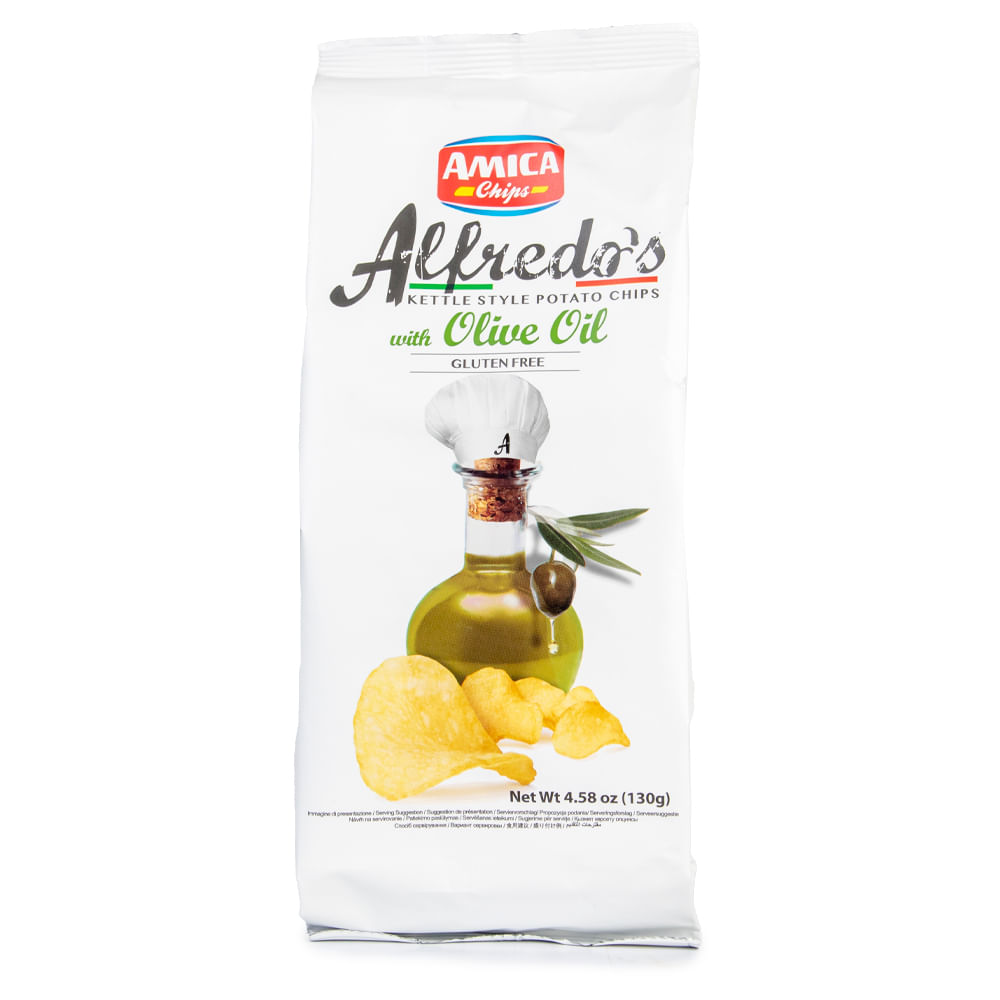 Batata Chips Italiana Azeite Alfredos 130g