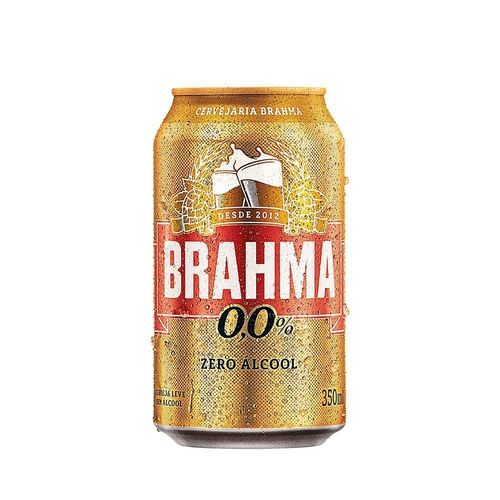 Cerveja Brahma Zero Lata 350ml