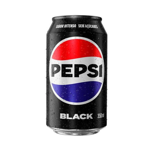 Refrigerante Pepsi Black Zero Lata 350ml