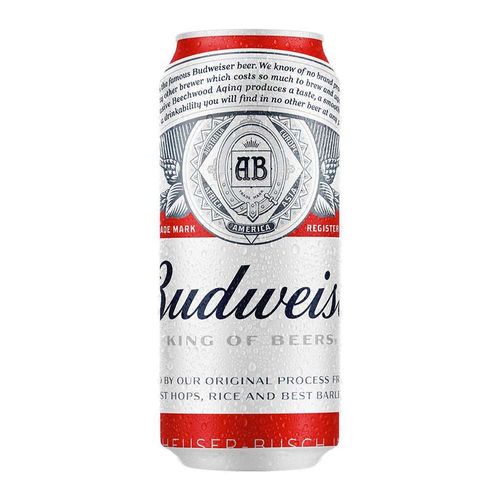 Cerveja Budweiser American Lager Lata 473ml