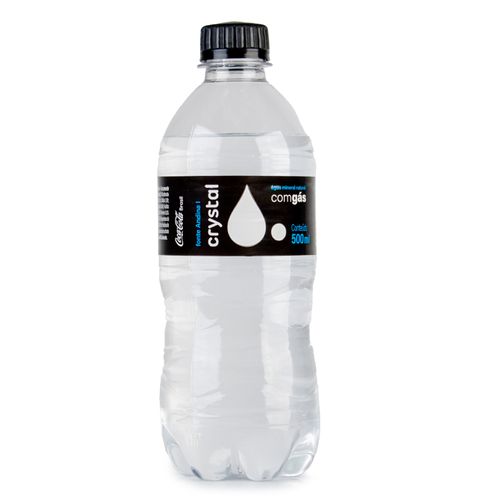 Água Mineral Com Gás Crystal Pet 500ml
