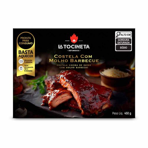 Costela Suína com Barbecue La Tocineta 450g