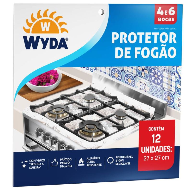 Forro-De-Fogao-Wyda-Pratic-27cm-X-27cm-com-12-Unidades