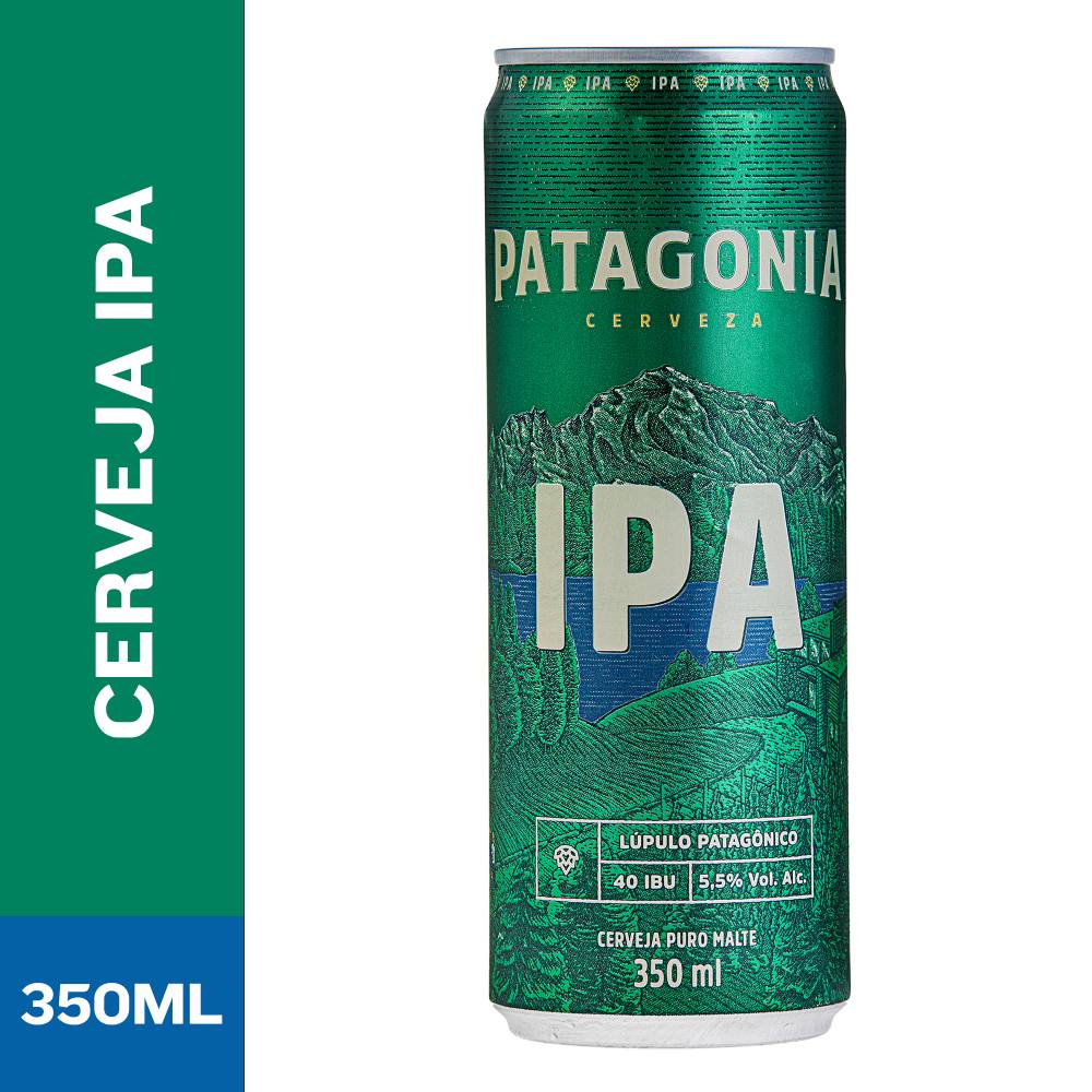 Cerveja Patagonia American IPA Lata 350ml - Zona Sul