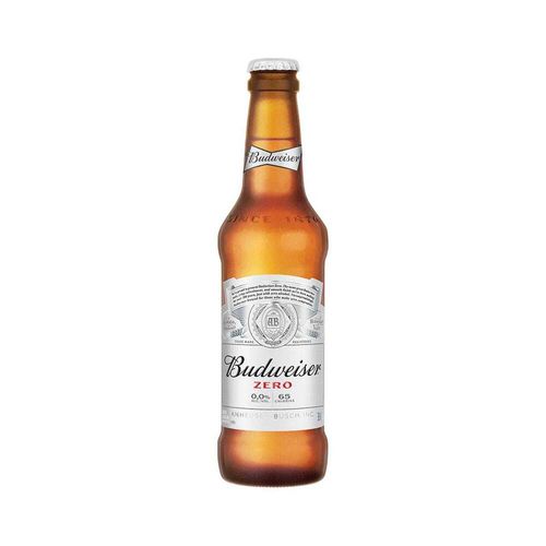 Cerveja Zero Álcool Budweiser Garrafa 330ml