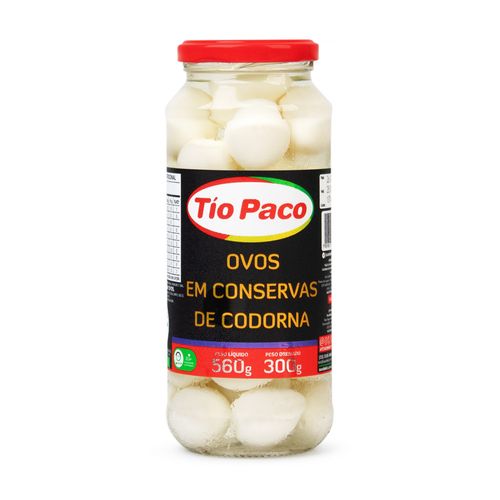 Ovo de Codorna em Conserva Tio Paco 300g