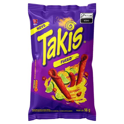Salgadinho de Milho Fuego Takis 56g