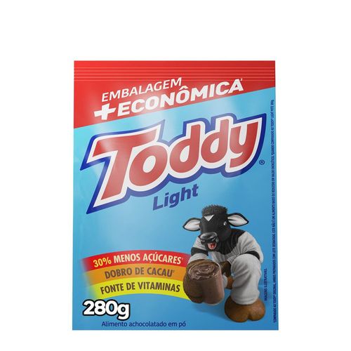 Achocolatado em Pó Toddy Light Sachê 280g