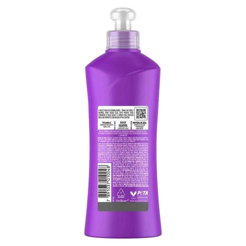 Creme-para-Pentear-Seda-Liso-Perfeito-300ml