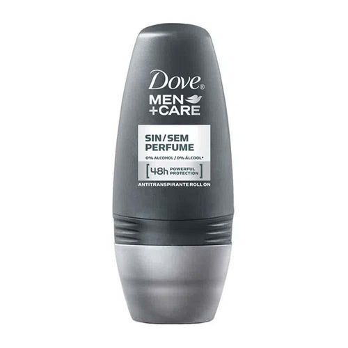 Desodorante Antitranspirante Roll On Dove Men+Care Sem Perfume 50ml