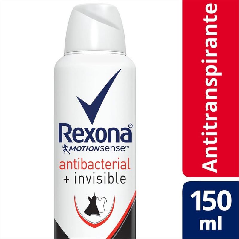 Desodorante-Antitranspirante-Feminino-Rexona-Antibacterial---Invisible-72-horas-150ml