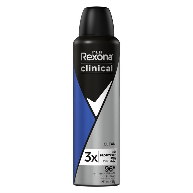 Antitranspirante-Aerosol-Rexona-Clinical-Clean-150ml