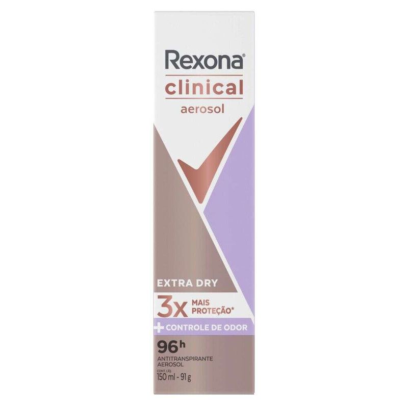 Antitranspirante-Aerosol-Rexona-Clinical-Extra-Dry-150ml