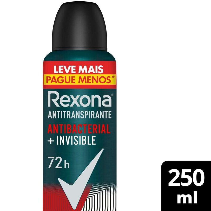 Antitranspirante-Aerosol-Rexona-Antibacterial-Invisible-250ml