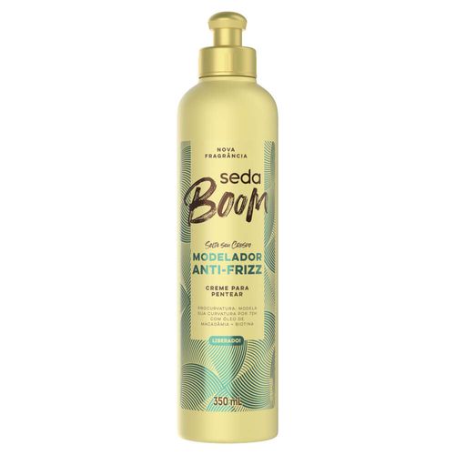 Creme para Pentear Seda Boom Modelador Antifrizz 350ml