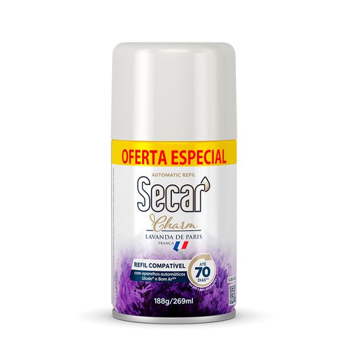 Odorizador de Ar Secar Charm Lavanda de Paris Refil 269ml