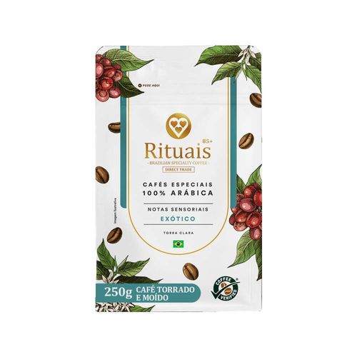 Café Torrado e Moído Rituais Exótico 3 Corações 250g