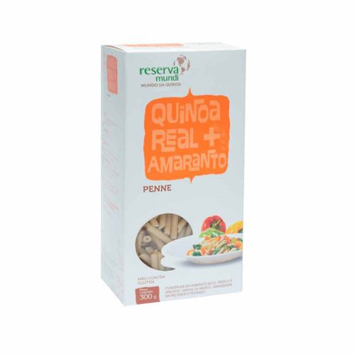 Massa Penne Quinoa Tradicional Reserva Mundi 300g