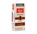 Café em Cápsula Torrado e Moído Marcato Espresso Melitta Caixa 53g 10 Unidades