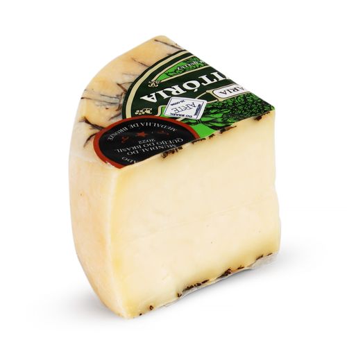 Queijo Meia Cura Com Alecrim Santa Vitoria Pedaço 150g