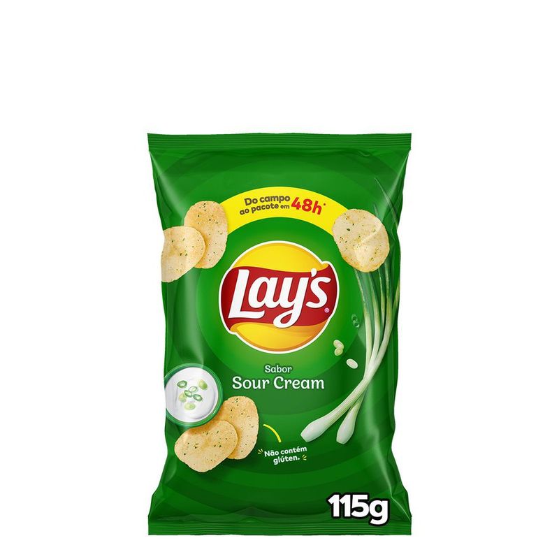 Batata-Frita-Lays-Sour-Cream-115g