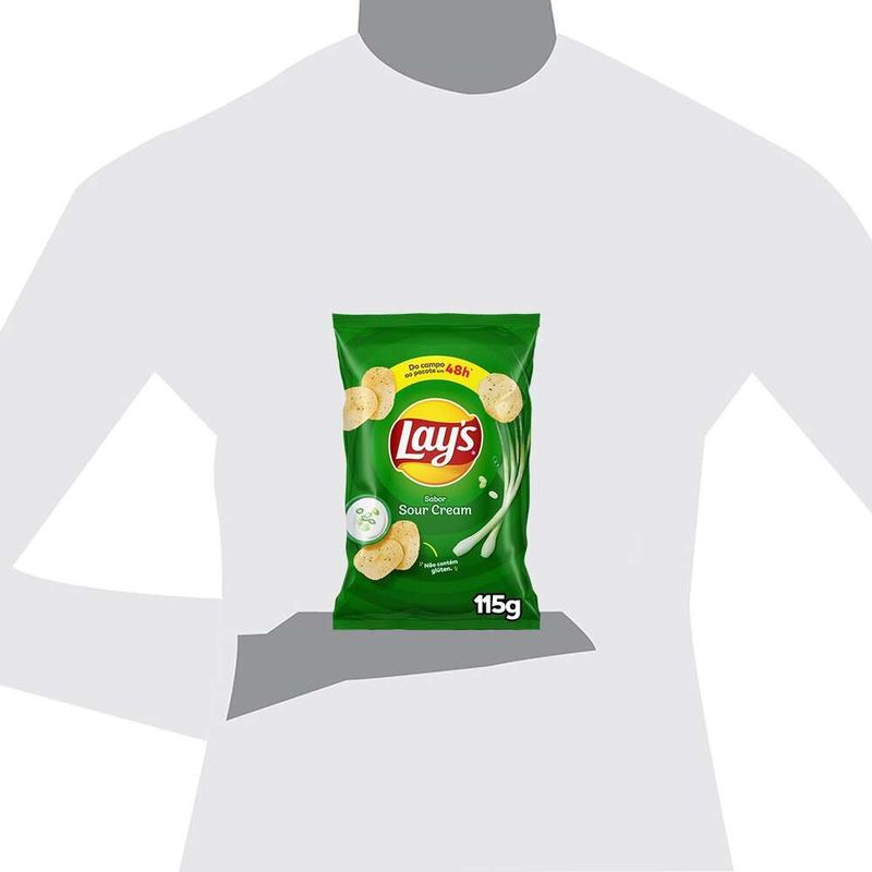 Batata-Frita-Lays-Sour-Cream-115g