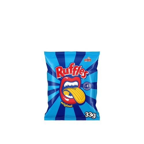 Batata Frita Ondulada Original Elma Chips Ruffles 33g