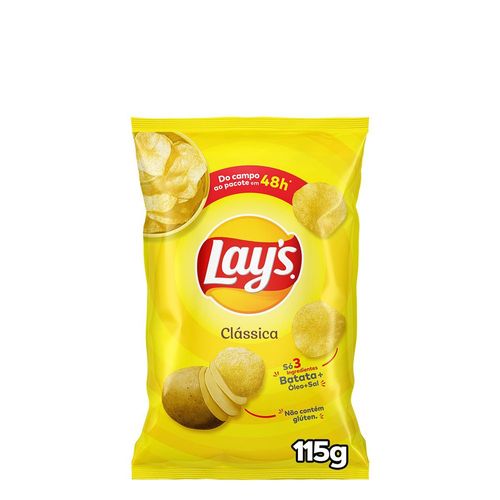 Batata Frita Lays Clássica 115g
