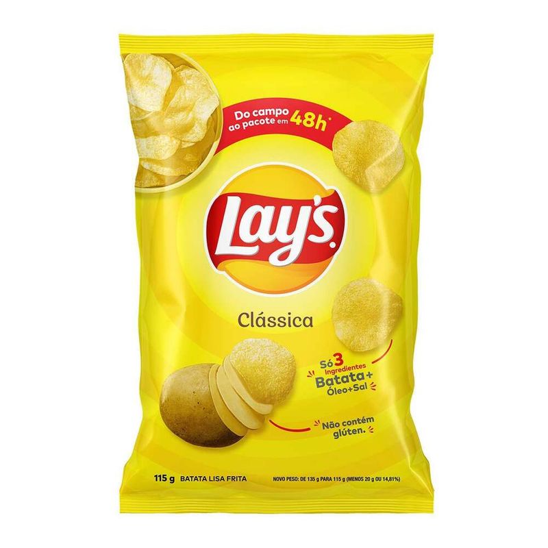 Batata-Frita-Lays-Classica-115g