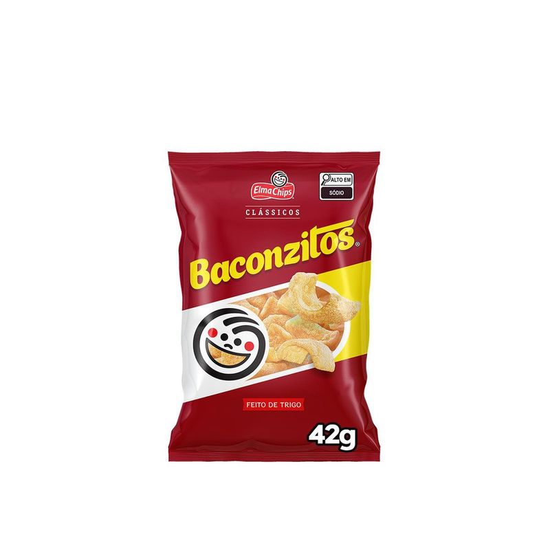 Salgadinho-de-Trigo-Baconzitos-Elma-Chips-42g