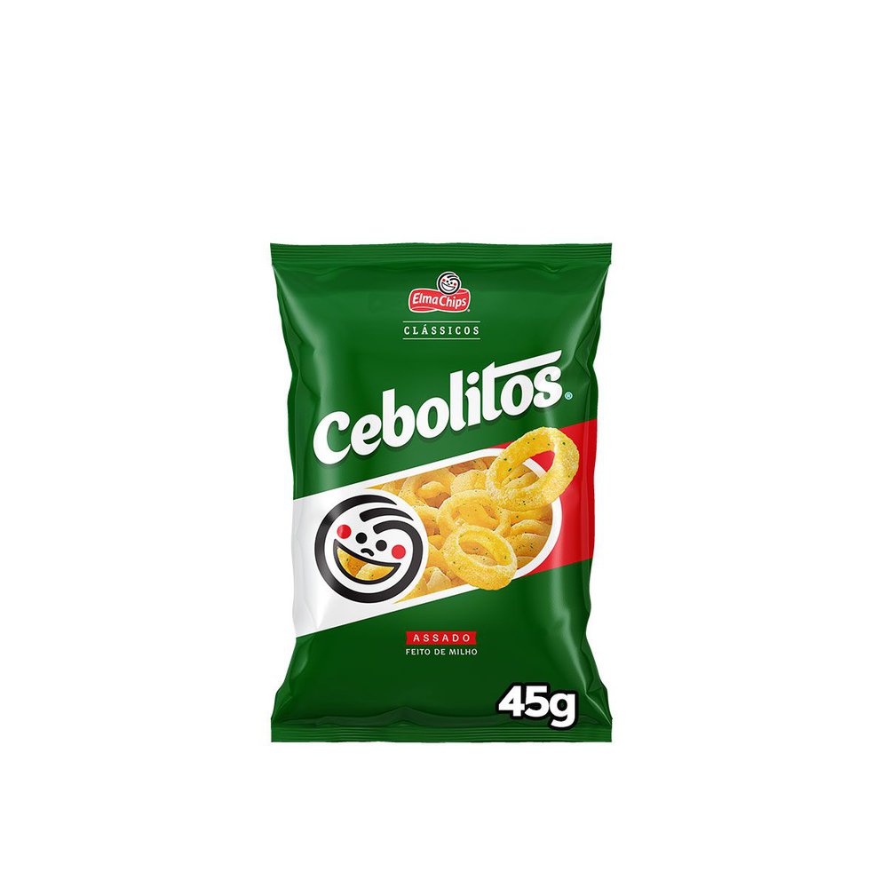 Salgadinho Elma Chips Cebolitos Pacote com 45g