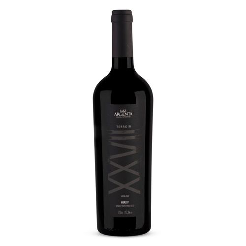 Vinho Tinto Brasileiro Luiz Argenta Merlot Terroir XXVII 750ml