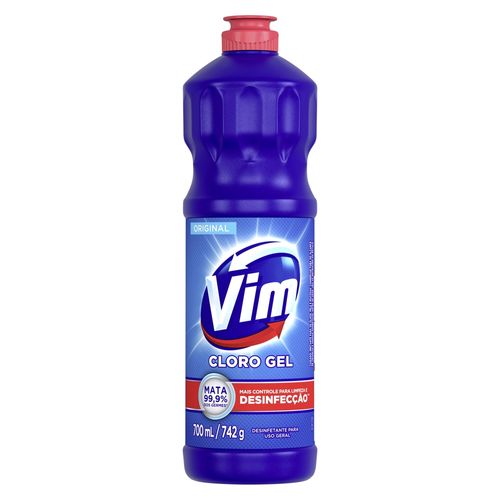 Desinfetante Vim Cloro Gel Original 700 mL