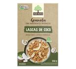 Granola Orgânica Lascas de Coco Mãe Terra Caixa 180g