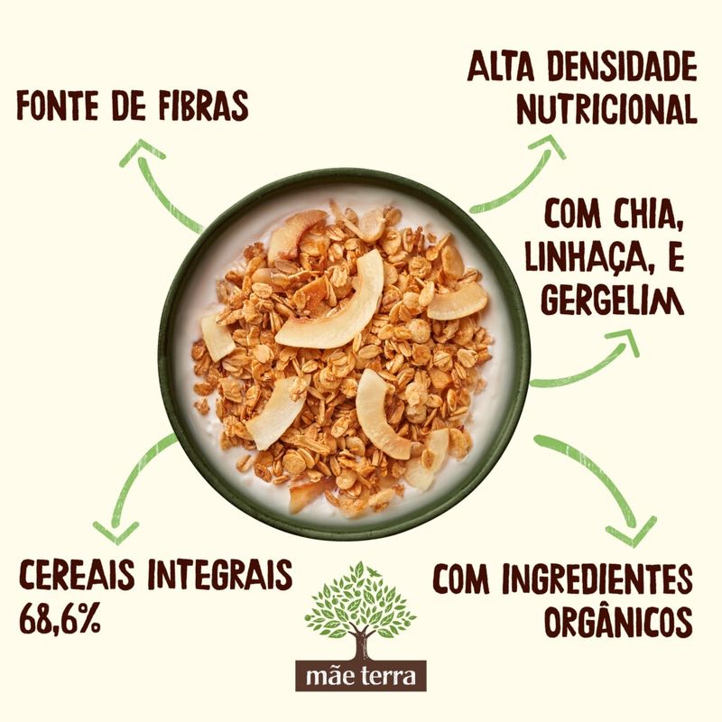 Granola-Organica-Lascas-de-Coco-Mae-Terra-Caixa-180g