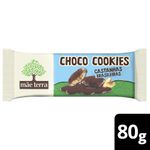 Biscoito-Cookie-Vegano-Castanhas-Brasileiras-Cobertura-Cacau-Mae-Terra-Choco-Pacote-80g