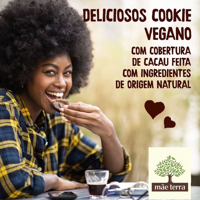 Biscoito-Cookie-Vegano-Castanhas-Brasileiras-Cobertura-Cacau-Mae-Terra-Choco-Pacote-80g