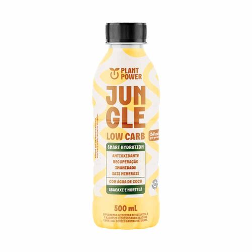 Isotônico Jungle Plant Power Abacaxi e Hortelã 500ml