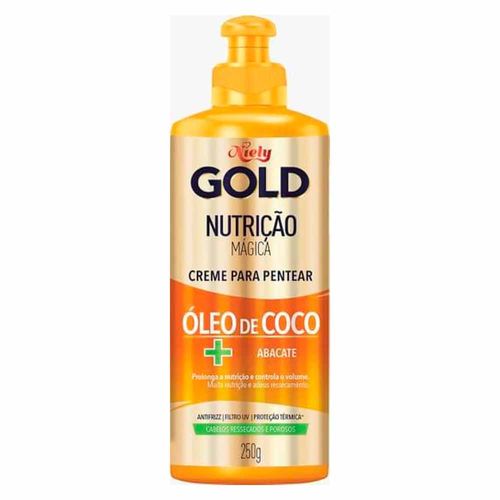 Creme Para Pentear Niely Gold Nutrição Mágica 250g