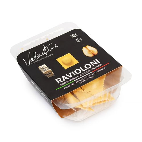 Massa Italiana Ravioloni Pera e Gorgonzola Valentini 250g