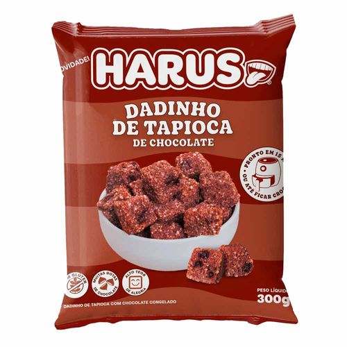 Dadinho de Tapioca de Chocolate Harus 300g