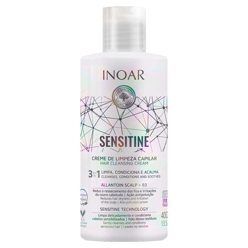 Creme de limpeza Capilar Inoar Sensitine 400ml