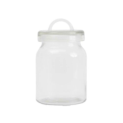 Pote de Vidro com Alça Moscada 800ml