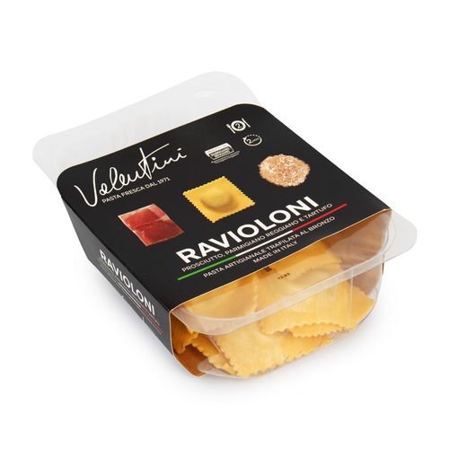 Massa Italiana Ravioloni Presunto e Trufa Valentini 250g