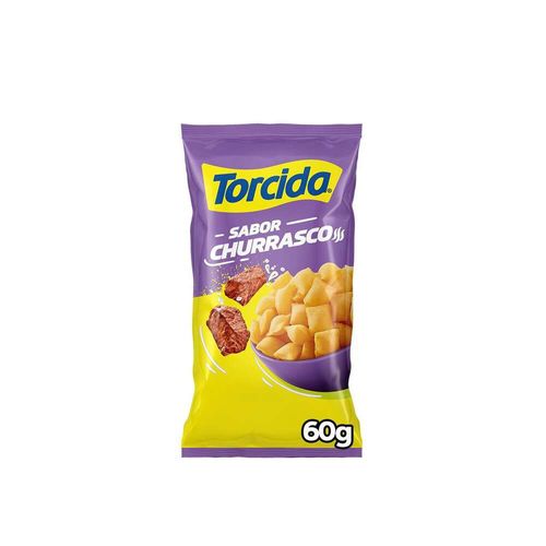 Salgadinho de Trigo Churrasco Torcida 60g