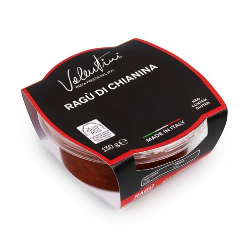 Molho Italiano Ragu Chianina Valentini 130g