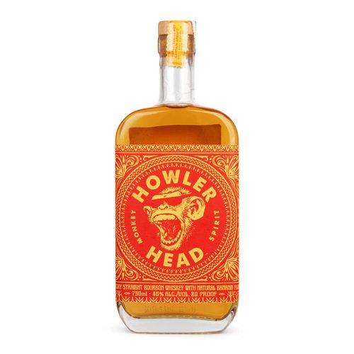 Whisky Howler Head Banana Bourbon 750ml