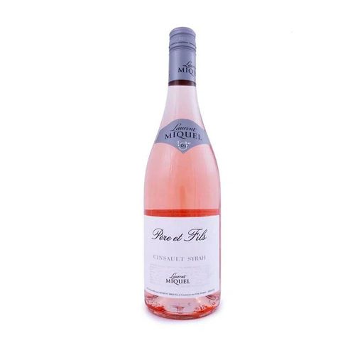 Vinho Rosé Francês Laurent Miquel Cinsault Syrah Garrafa 750ml